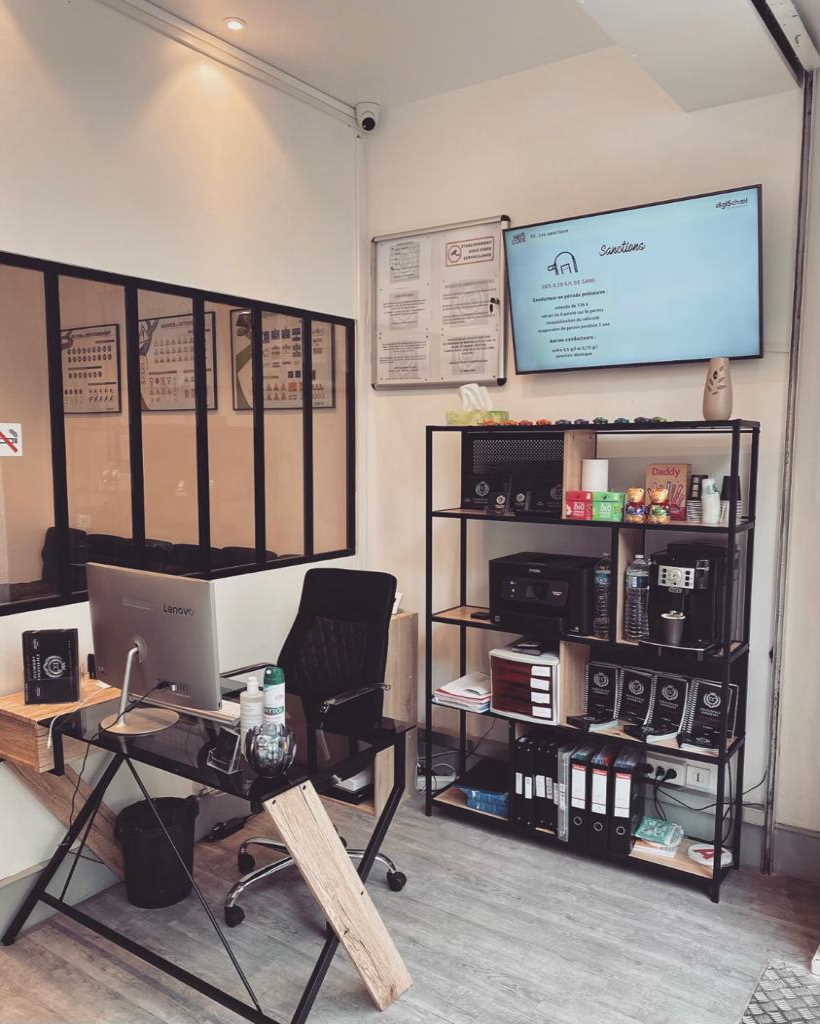 Inscritption auto-école Paris 6