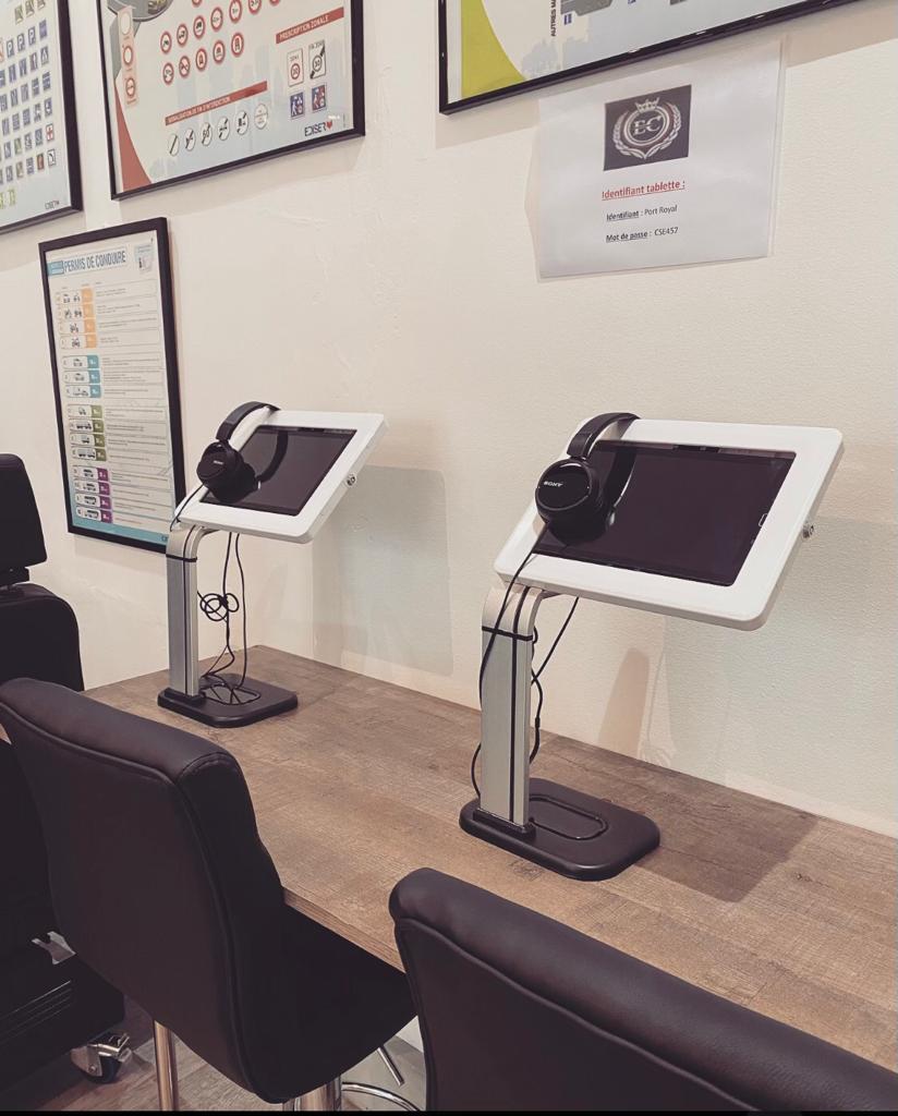 Code en ligne tablette